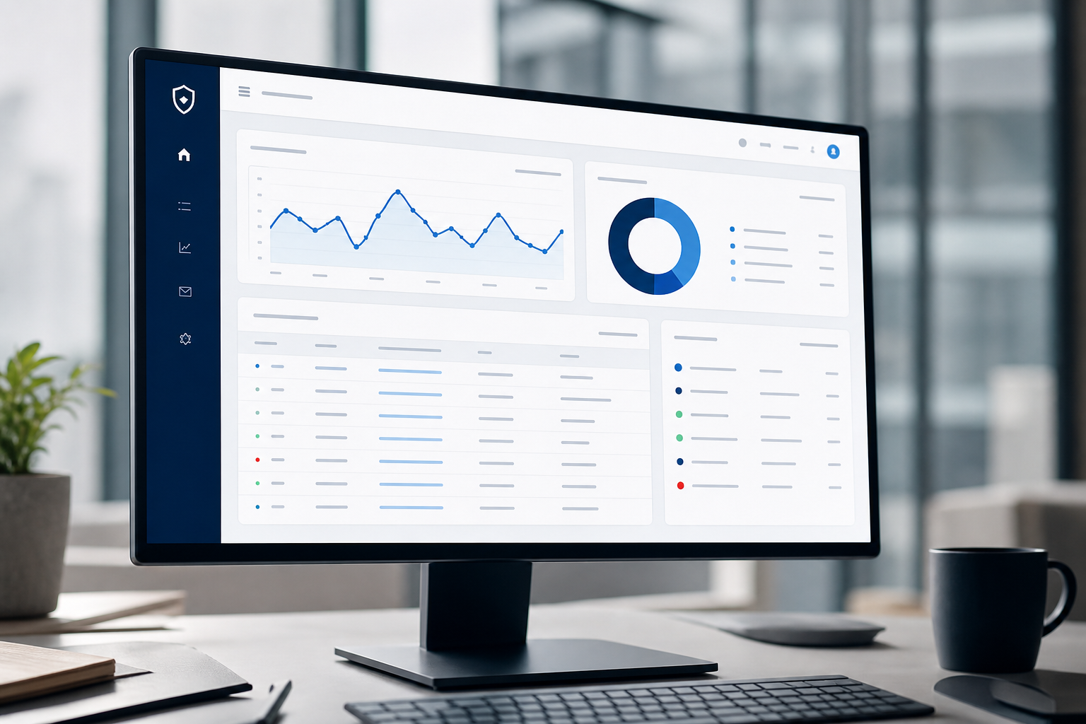 Platform audit trail and activity log screen